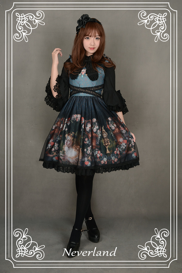 Song of Fairy Neverland Lolita Jumper Dress