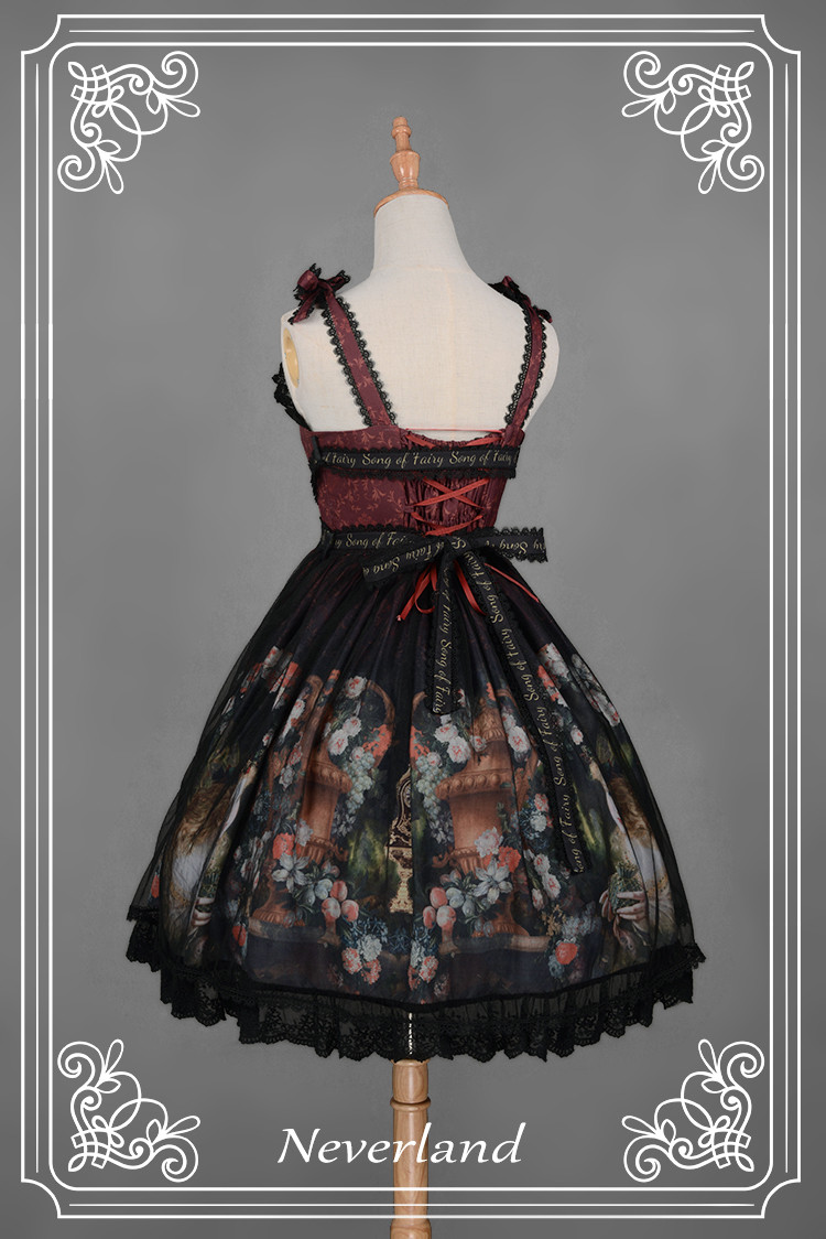 Song of Fairy Neverland Lolita Jumper Dress