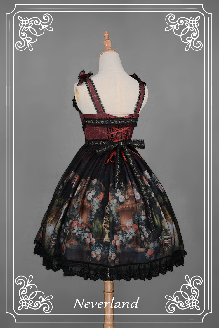 Song of Fairy Neverland Lolita Jumper Dress