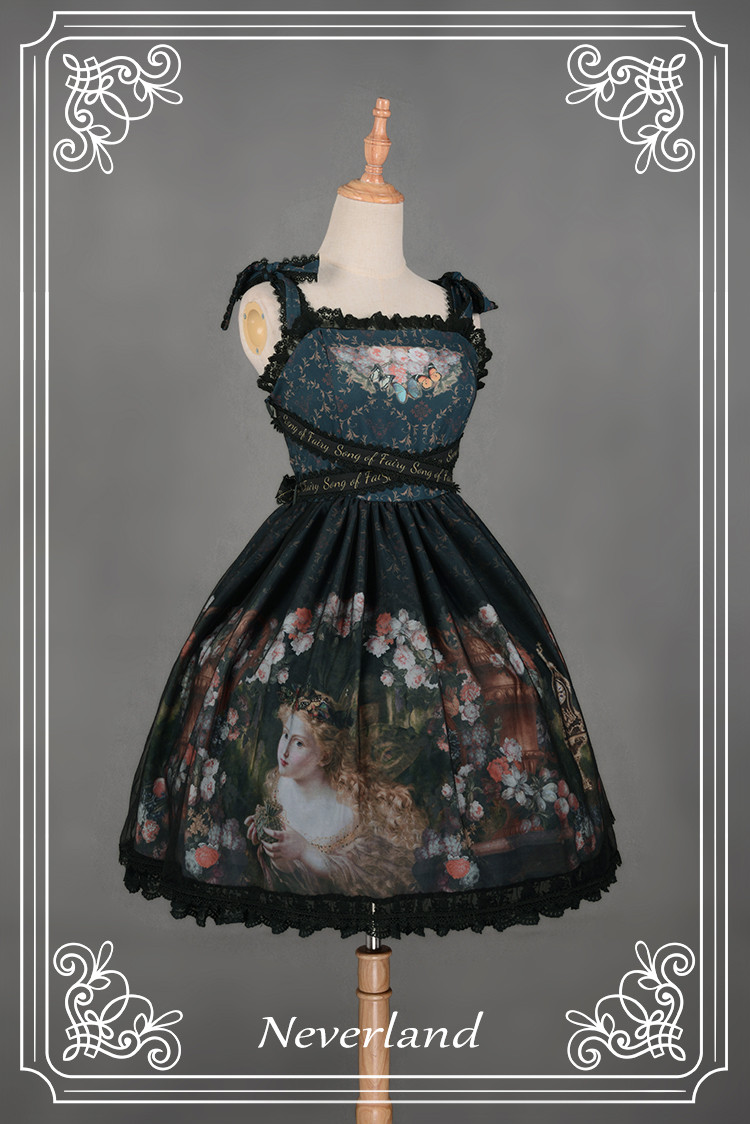 Song of Fairy Neverland Lolita Jumper Dress