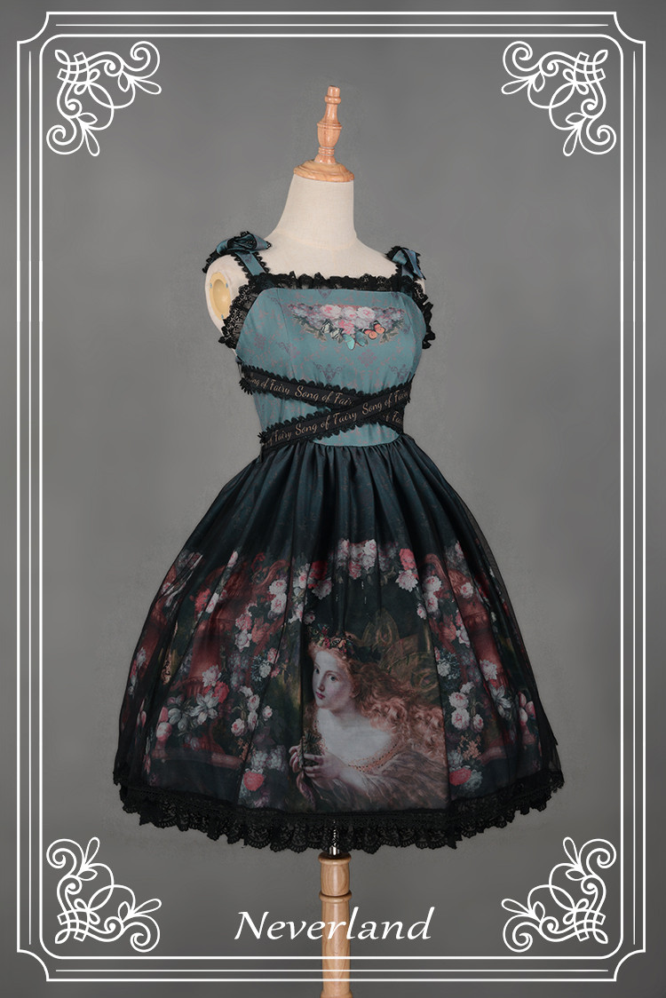 Song of Fairy Neverland Lolita Jumper Dress