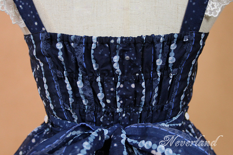 Crystal Palace High Waist Neverland Lolita JSK Dress