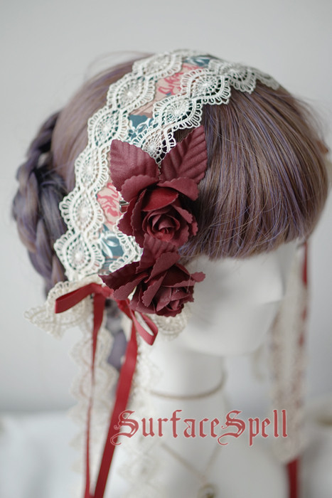 AlpenRose Gothic Ethnic Surface Spell Lolita Headband