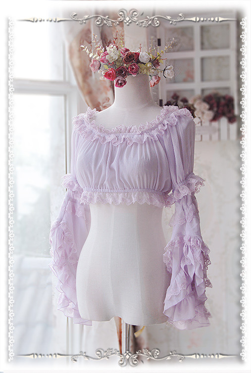 Chiffon Infanta Lolita Tube Blouse