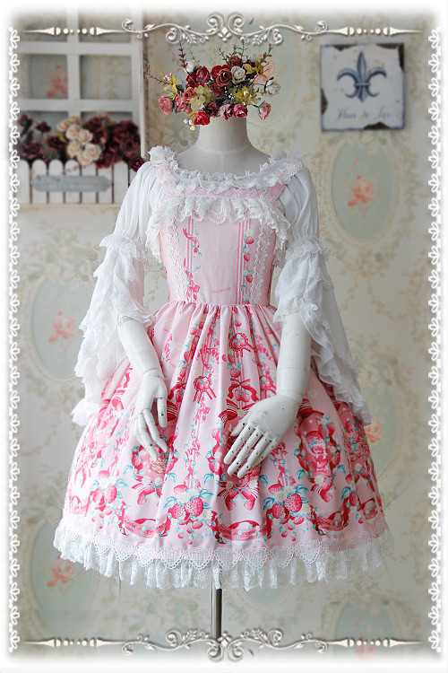 Chiffon Infanta Lolita Tube Blouse