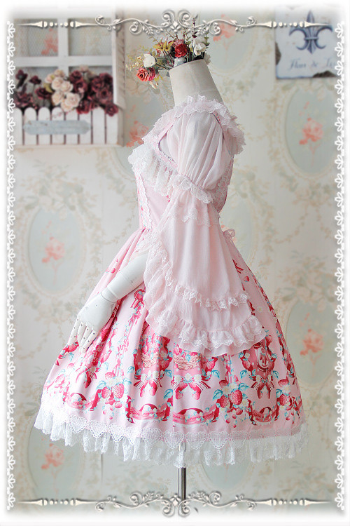 Chiffon Infanta Lolita Tube Blouse