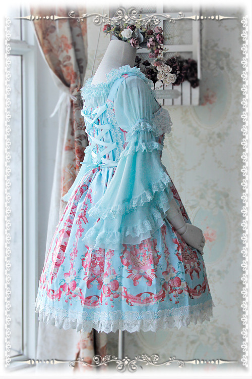 Chiffon Infanta Lolita Tube Blouse