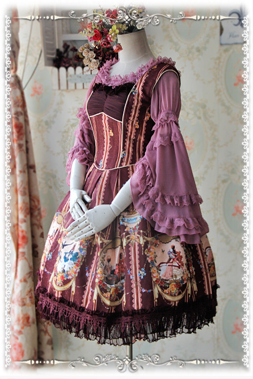 Chiffon Infanta Lolita Tube Blouse