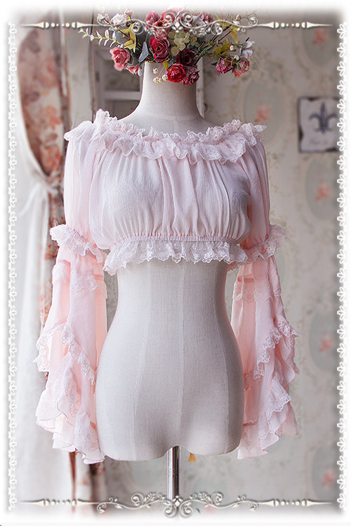 Chiffon Infanta Lolita Tube Blouse