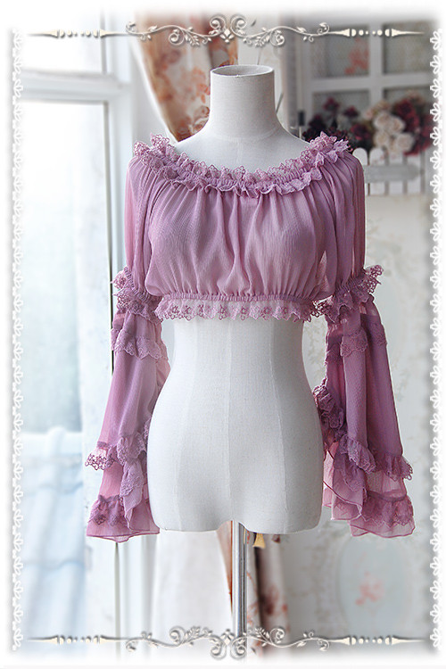 Chiffon Infanta Lolita Tube Blouse