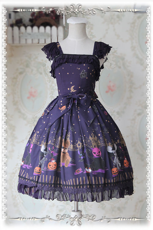 The Scary Night Infanta Lolita Jumper Dress