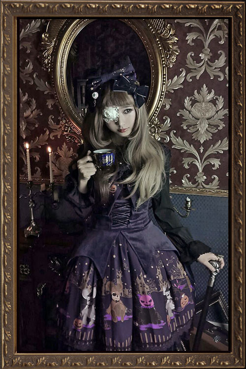 The Scary Night Infanta Lolita Jumper Dress