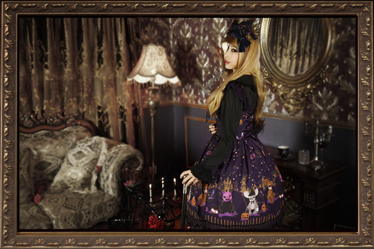 The Scary Night Infanta Lolita Jumper Dress