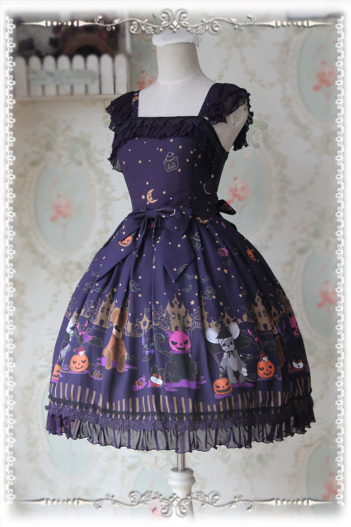 The Scary Night Infanta Lolita Jumper Dress