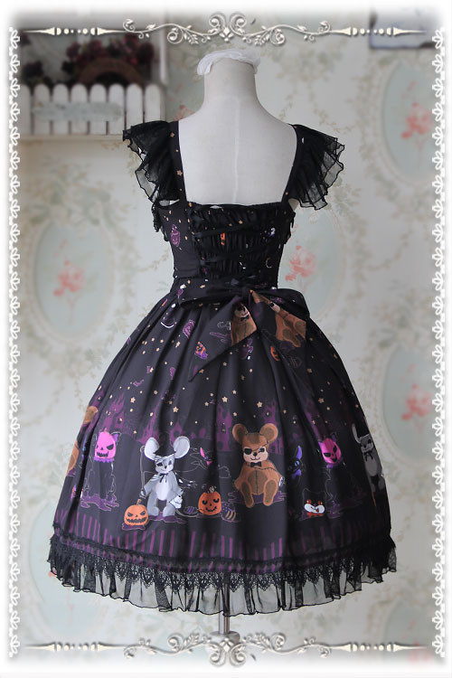 The Scary Night Infanta Lolita Jumper Dress