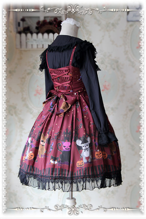 The Scary Night Infanta Lolita Jumper Dress