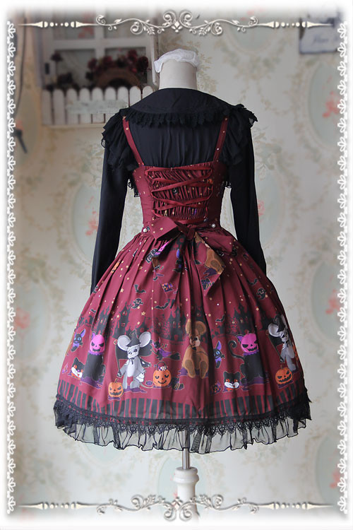 The Scary Night Infanta Lolita Jumper Dress