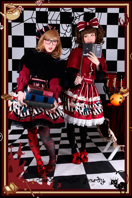 Dark Magic Party Halloweens Night Infanta Salopette