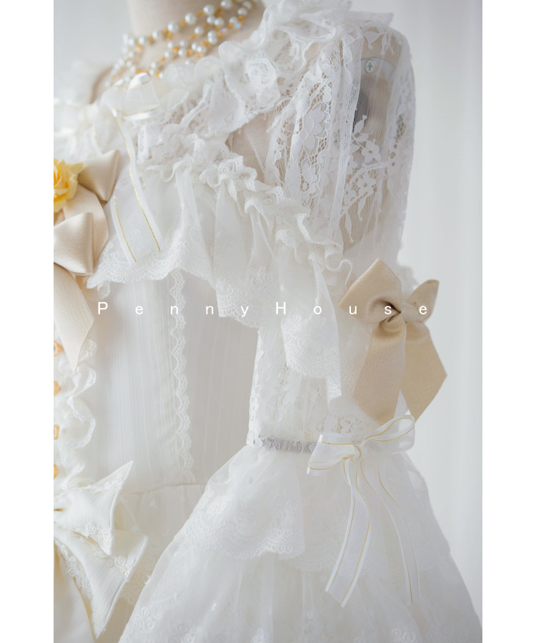 Luna Penny House Lolita JSK with Removable Overskirt