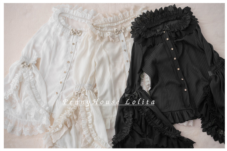 Marian Hime sleeves Penny House Lolita Blouse