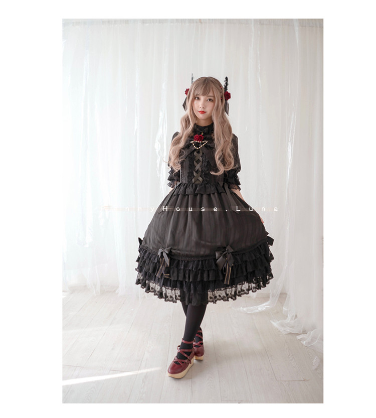 Luna Penny House Lolita OP Dress