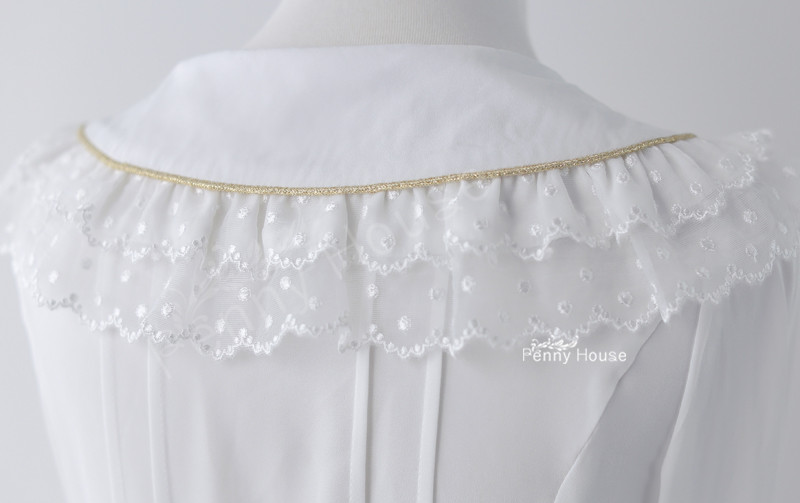 Ode to Spring Peter Pan Collar Penny House Lolita Blouse