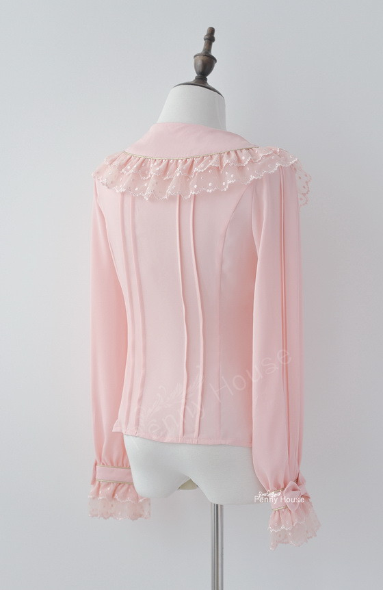 Ode to Spring Peter Pan Collar Penny House Lolita Blouse
