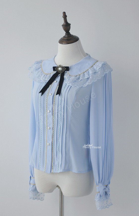 Ode to Spring Peter Pan Collar Penny House Lolita Blouse