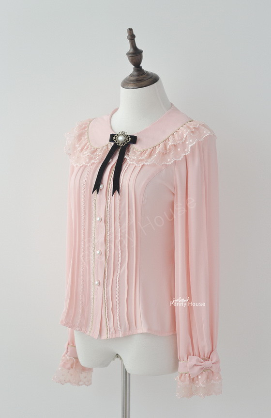 Ode to Spring Peter Pan Collar Penny House Lolita Blouse