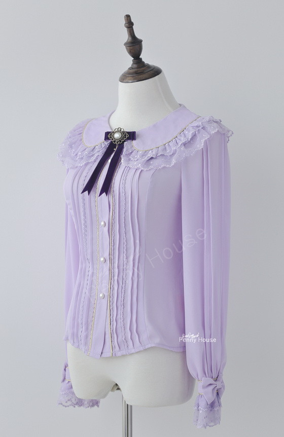 Ode to Spring Peter Pan Collar Penny House Lolita Blouse