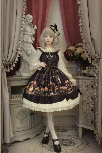 Vintage Palace Sling Lolita Dress