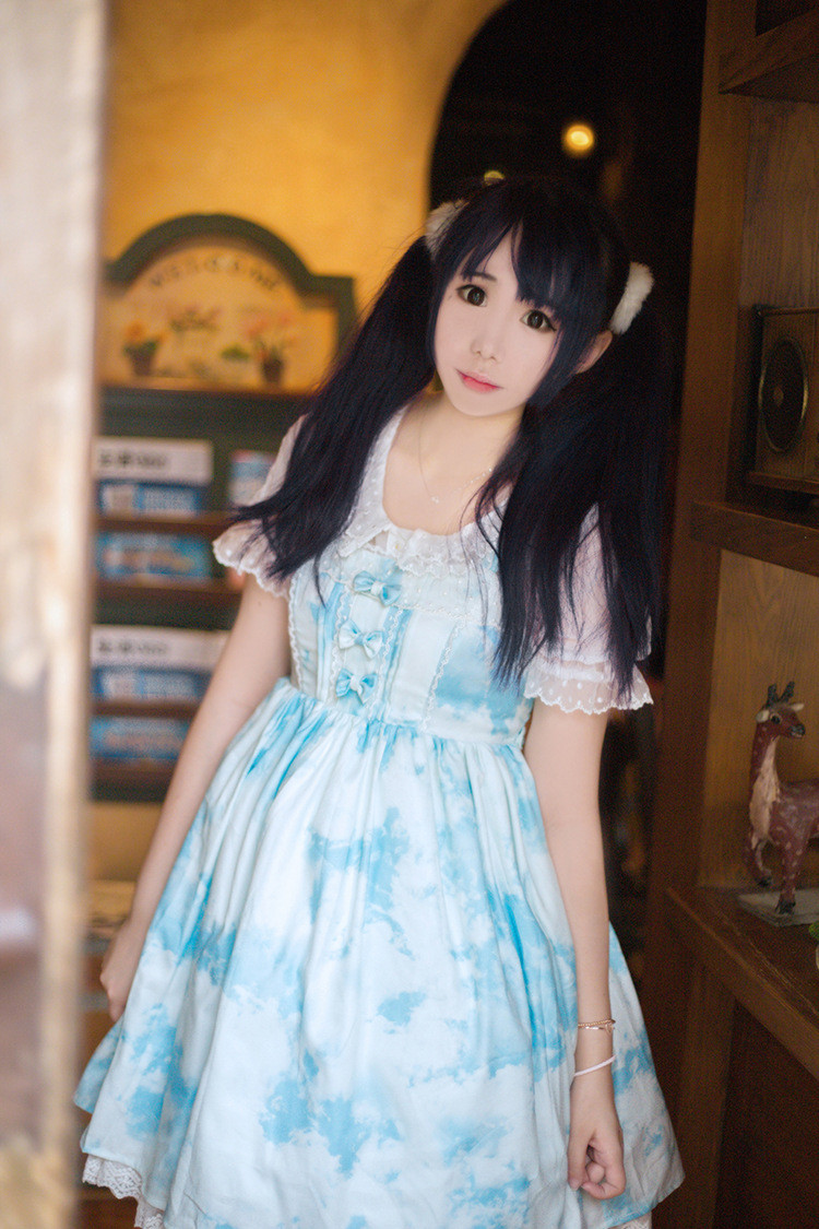 Japanese Girls Printing Lolita Dress