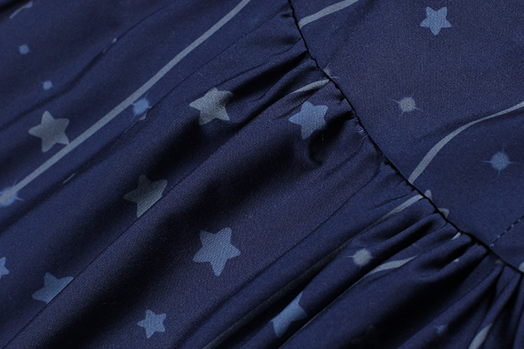 Starry Night Angel Printing Lolita Dress and Smock