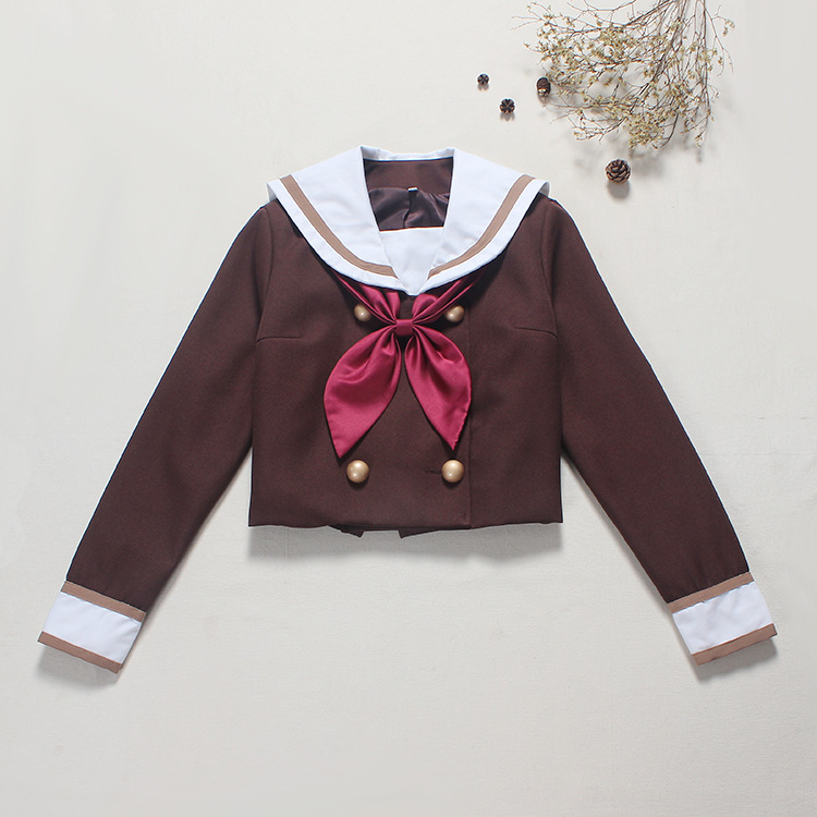 Japanese Student Uniform Sailor Suit Lolita Jacket and Skirt