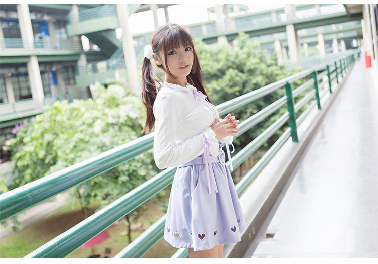 Love Long Sleeves Lolita T-shirt Blouses