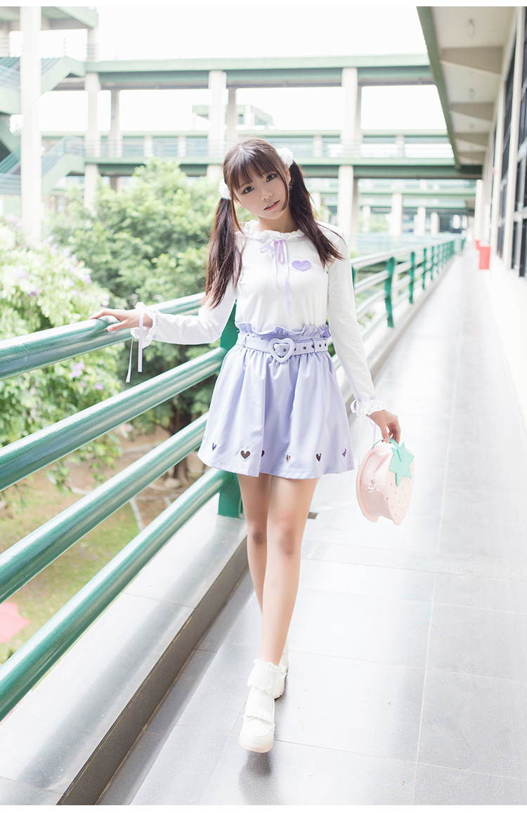 Love Lolita Suit T-shirt And Skirt