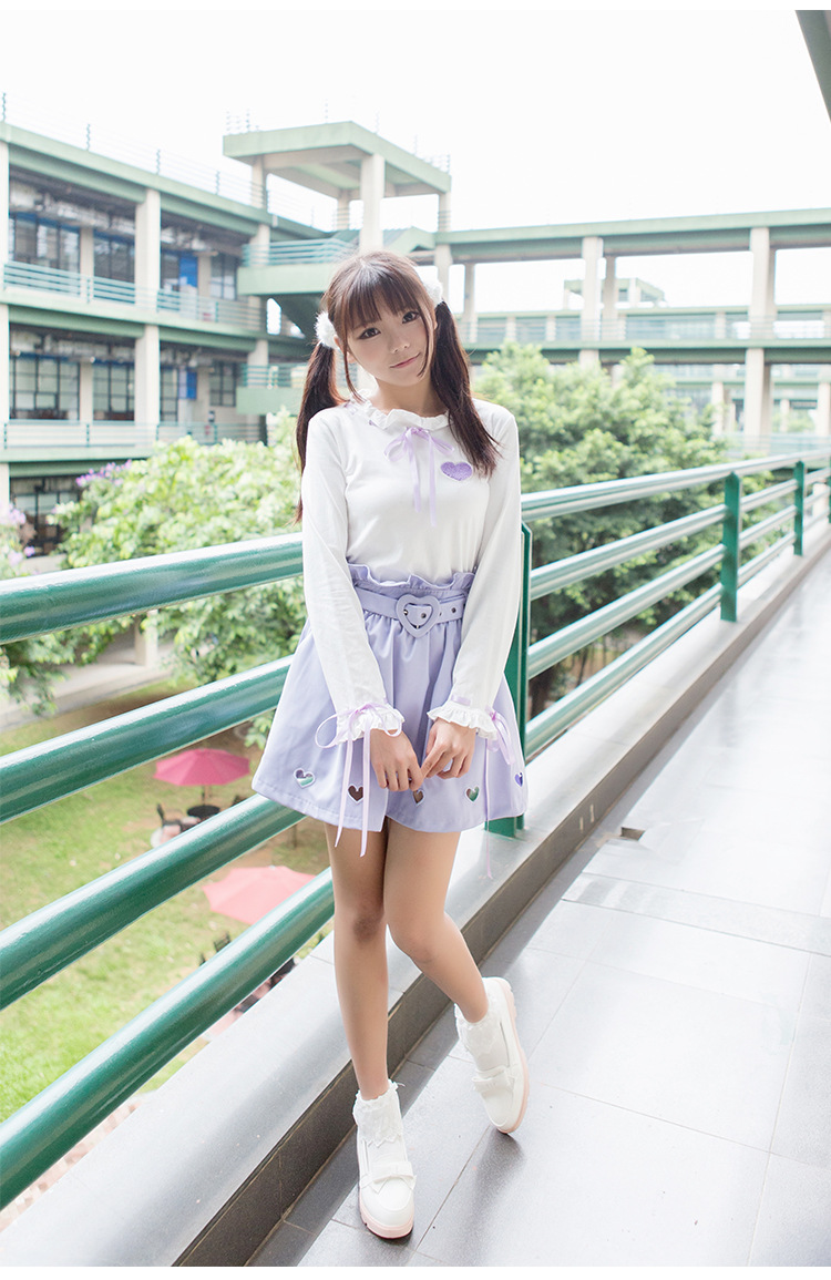 Love Lolita Suit T-shirt And Skirt