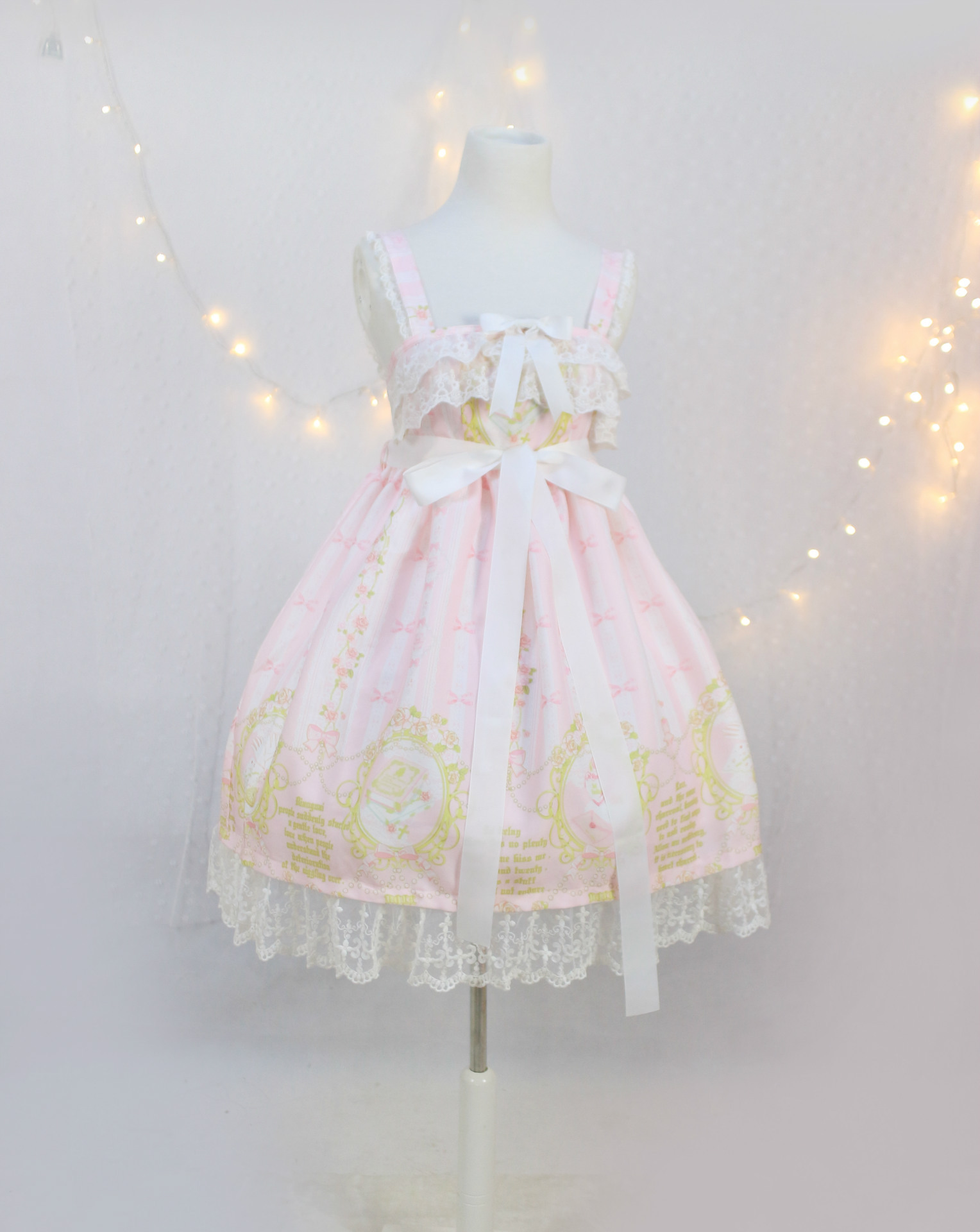 Strap Lolita Dress With Bow