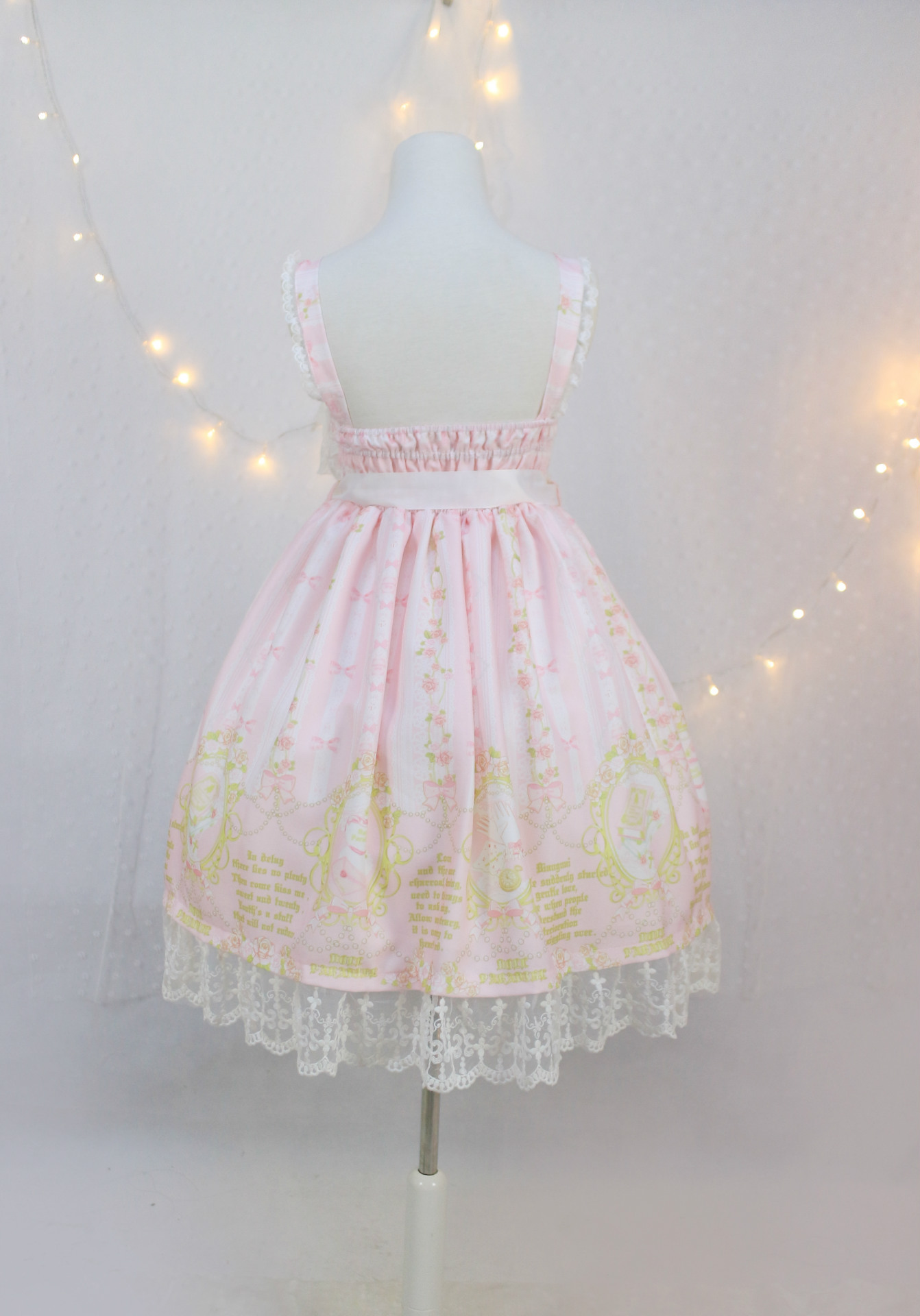 Strap Lolita Dress With Bow