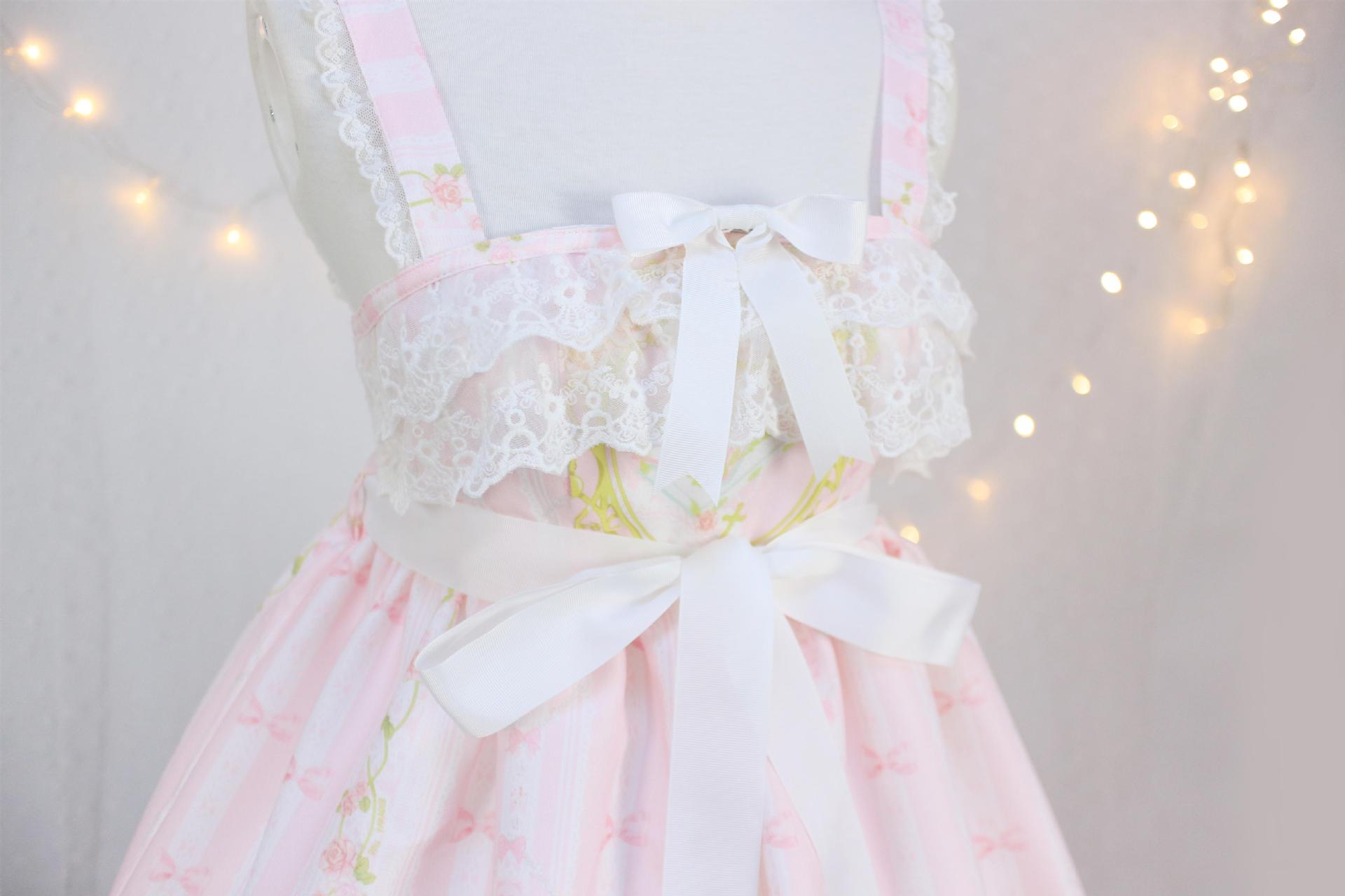 Strap Lolita Dress With Bow