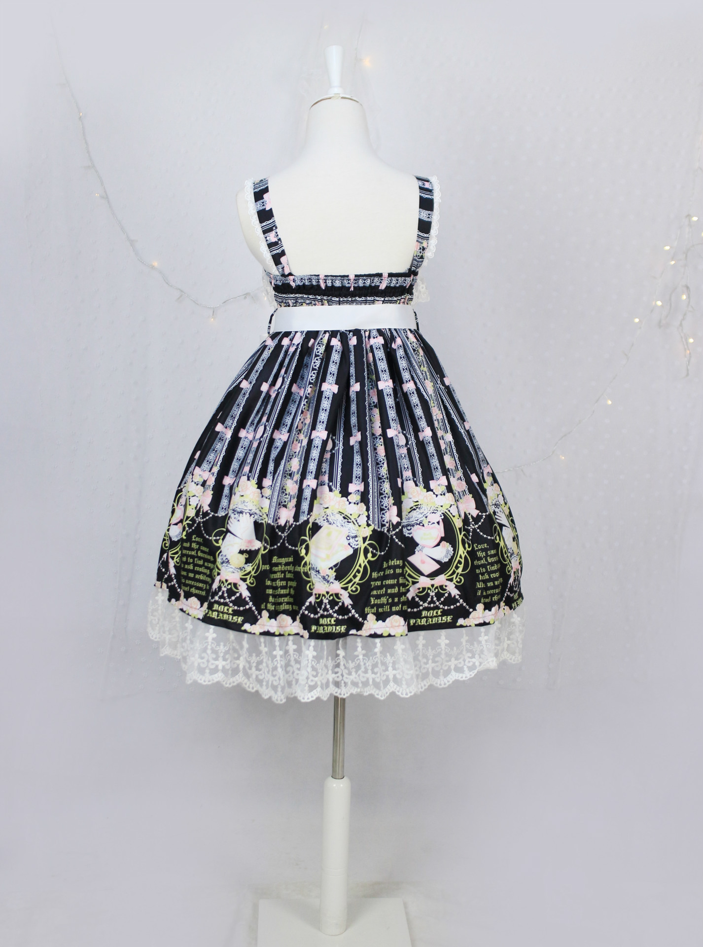 Strap Lolita Dress With Bow