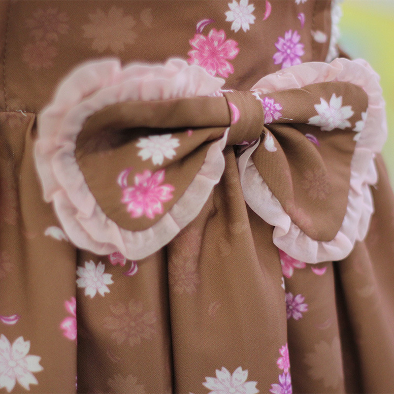 Deer Printing Lolita JSK Skirt