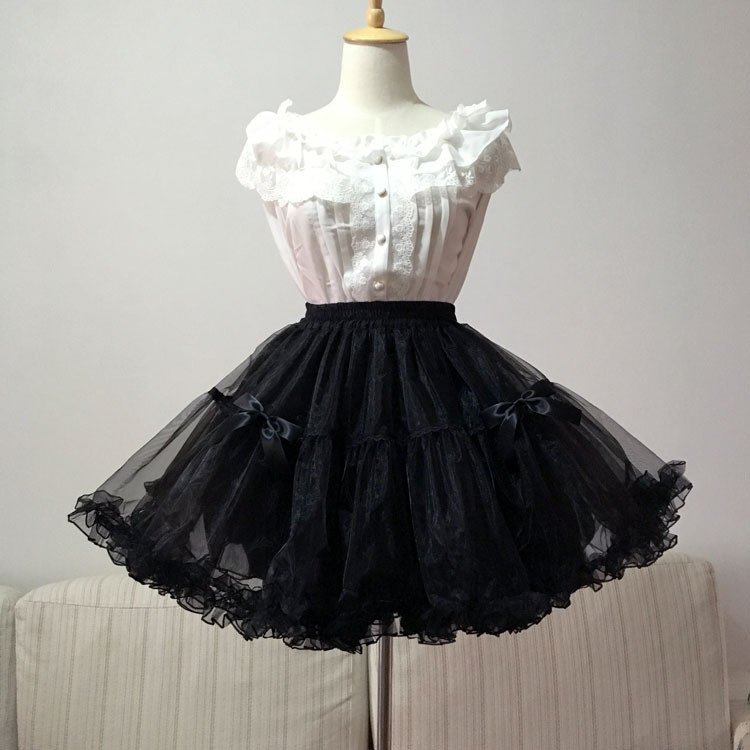 A Type Bow Lesbian Lolita Petticoat