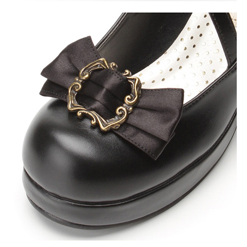 Classic Simple And Elegant PU Lolita Shoes