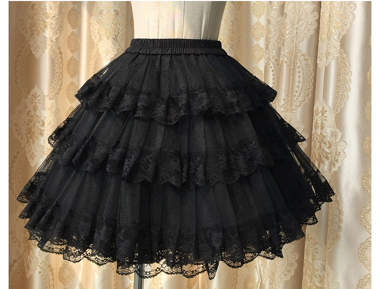 Cotton And Gauze Lolita Skirt Petticoat