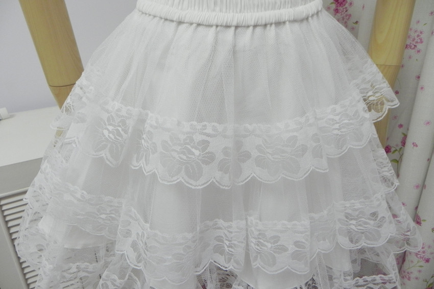 Cotton And Gauze Lolita Skirt Petticoat