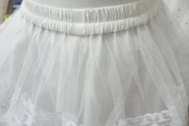 Cotton And Gauze Lolita Skirt Petticoat