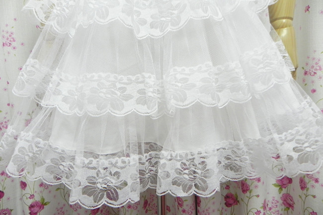 Cotton And Gauze Lolita Skirt Petticoat