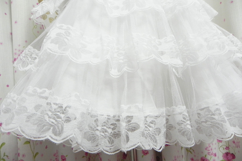 Cotton And Gauze Lolita Skirt Petticoat