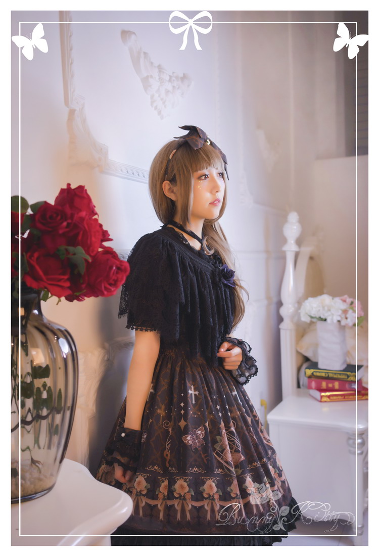 Manderley Printing Lolita Hand Dress